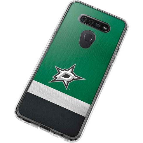 NHL Dallas Stars Jersey LG K51/Q51 Clear Case