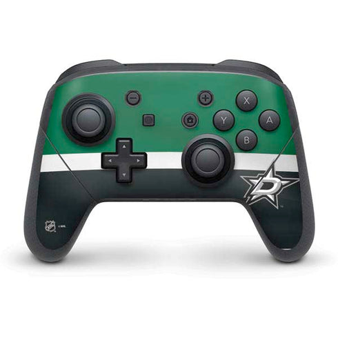 NHL Dallas Stars Jersey Nintendo Switch Pro Controller Skin