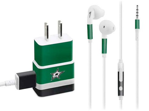 NHL Dallas Stars Jersey Phone Charger Skin