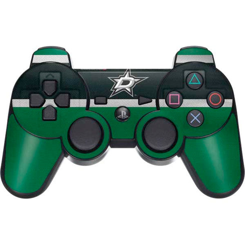 NHL Dallas Stars Jersey PS3 Dual Shock wireless controller Skin