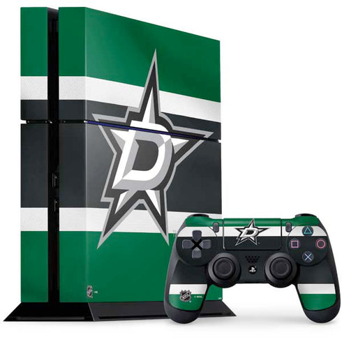 NHL Dallas Stars Jersey PS4 Console and Controller Bundle Skin