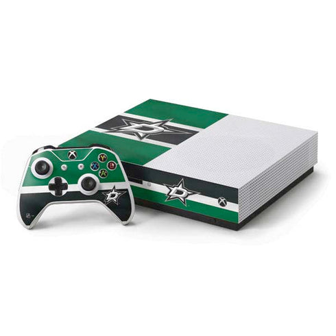 NHL Dallas Stars Jersey Xbox One S Console and Controller Bundle Skin