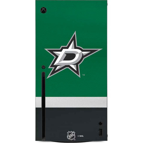 NHL Dallas Stars Jersey Xbox Series X Console Skin