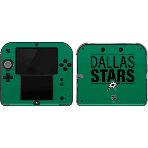 NHL Dallas Stars Lineup Nintendo 2DS Skin
