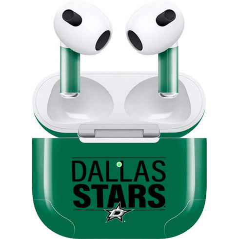 NHL Dallas Stars Lineup Apple AirPods (3rd Gen 2021) Skin