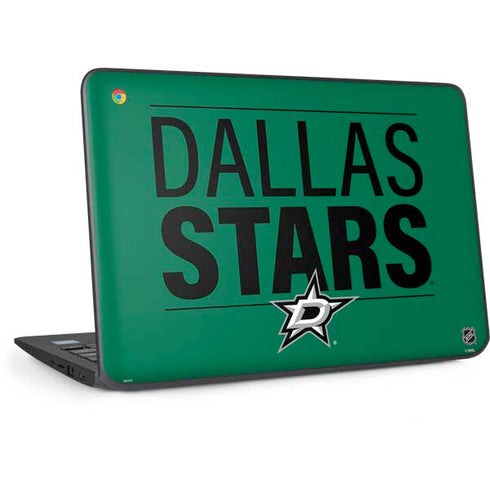 NHL Dallas Stars Lineup HP Chromebook Skin