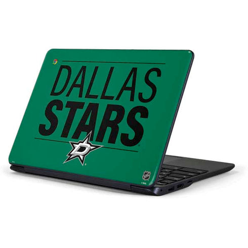 NHL Dallas Stars Lineup Samsung Chromebook Skin