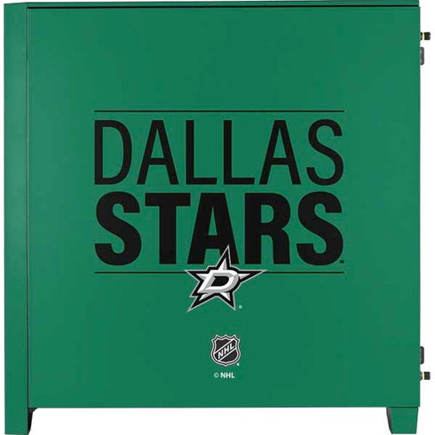NHL Dallas Stars Lineup Corsair 4000D Tempered Glass Mid-Tower ATX Case Skin