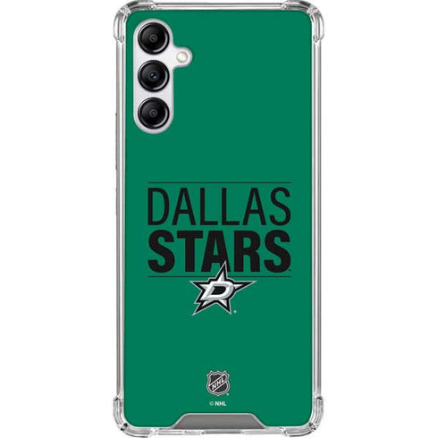 NHL Dallas Stars Lineup Galaxy A14 5G Clear Case