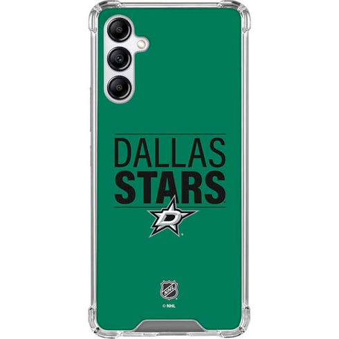 NHL Dallas Stars Lineup Galaxy A15 5G Clear Case