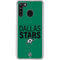 NHL Dallas Stars Lineup Galaxy A21 Clear Case