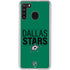 NHL Dallas Stars Lineup Galaxy A21 Clear Case