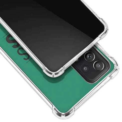 NHL Dallas Stars Lineup Galaxy A52 5G Clear Case