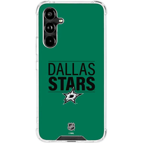 NHL Dallas Stars Lineup Galaxy A54 5G Clear Case