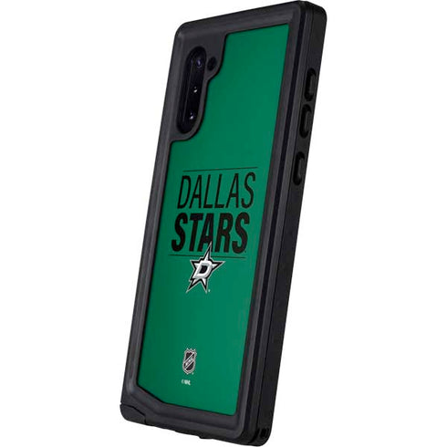 NHL Dallas Stars Lineup Galaxy Note 10 Waterproof Case