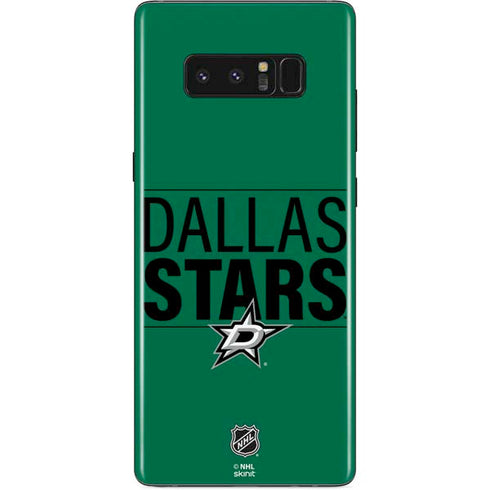 NHL Dallas Stars Lineup Galaxy Note 8 Skin