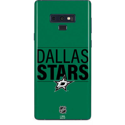 NHL Dallas Stars Lineup Galaxy Note 9 Skin