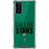 NHL Dallas Stars Lineup Galaxy Note20 5G Clear Case