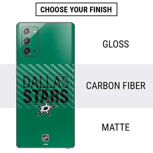 NHL Dallas Stars Lineup Galaxy Note20 5G Skin