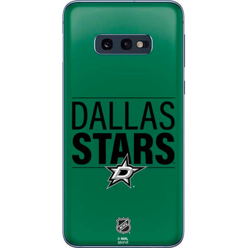 NHL Dallas Stars Lineup Galaxy S10e Skin