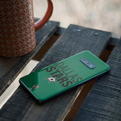NHL Dallas Stars Lineup Galaxy S10e Skin