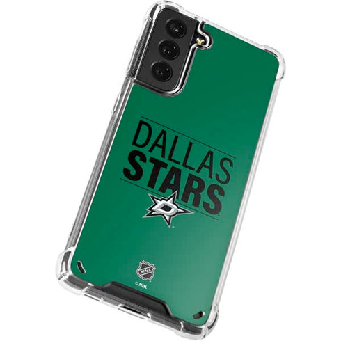 NHL Dallas Stars Lineup Galaxy S21 Plus 5G Clear Case
