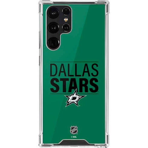 NHL Dallas Stars Lineup Galaxy S22 Ultra Clear Case