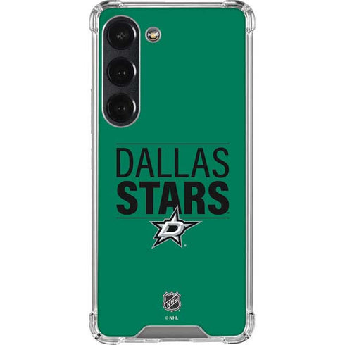 NHL Dallas Stars Lineup Galaxy S23 Clear Case