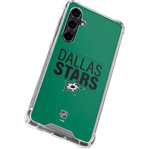 NHL Dallas Stars Lineup Galaxy S23 FE Clear Case