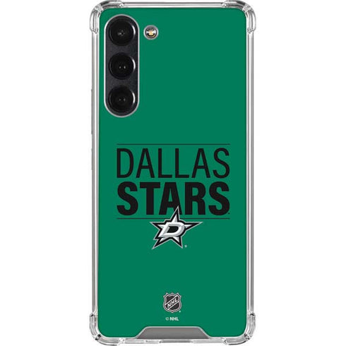 NHL Dallas Stars Lineup Galaxy S23 Plus Clear Case