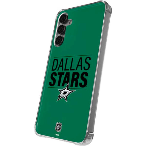 NHL Dallas Stars Lineup Galaxy S24 Plus Clear Case