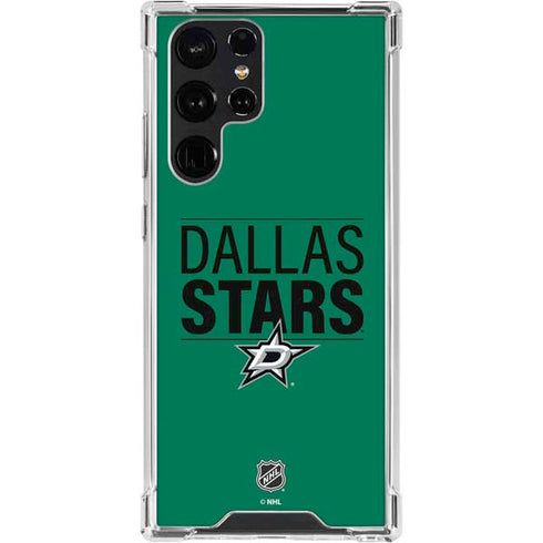 NHL Dallas Stars Lineup Galaxy S24 Ultra Clear Case