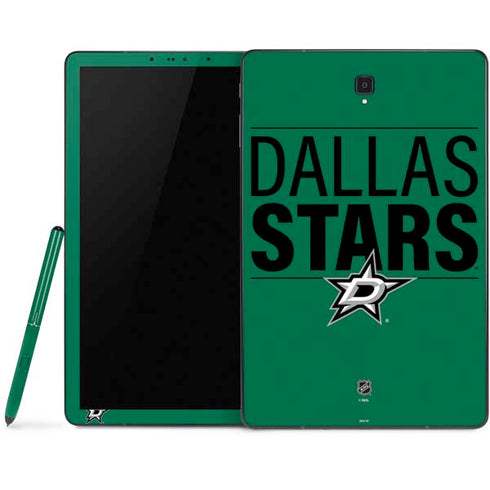 NHL Dallas Stars Lineup Samsung Galaxy Tab Skin