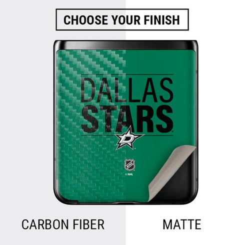 NHL Dallas Stars Lineup Galaxy Z Flip Skin