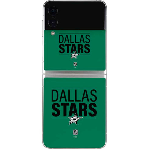 NHL Dallas Stars Lineup Galaxy Z Flip3 5G Skin