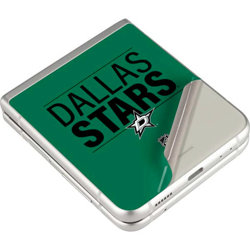 NHL Dallas Stars Lineup Galaxy Z Flip3 5G Skin