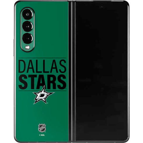 NHL Dallas Stars Lineup Galaxy Z Fold3 5G Skin