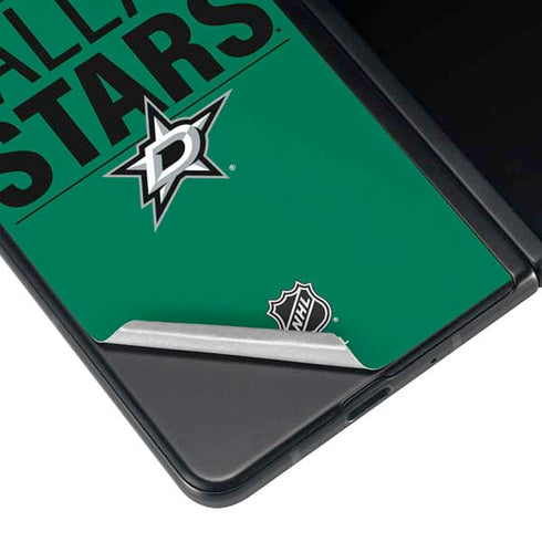 NHL Dallas Stars Lineup Galaxy Z Fold3 5G Skin
