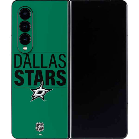 NHL Dallas Stars Lineup Galaxy Z Fold4 5G Skin