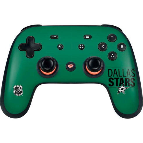 NHL Dallas Stars Lineup Google Stadia Controller Skin