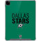 NHL Dallas Stars Lineup iPad Pro 12.9in (2020) Clear Case