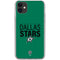 NHL Dallas Stars Lineup iPhone 11 Clear Case