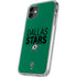 NHL Dallas Stars Lineup iPhone 11 Clear Case