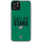 NHL Dallas Stars Lineup iPhone 11 Pro Clear Case