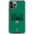 NHL Dallas Stars Lineup iPhone 11 Pro Max Clear Case