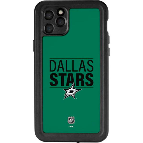 NHL Dallas Stars Lineup iPhone 11 Pro Max Waterproof Case