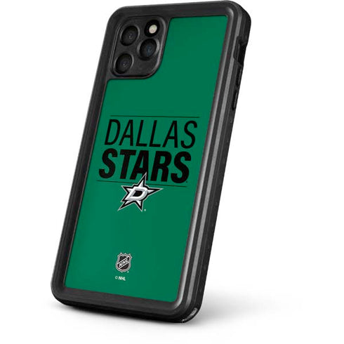 NHL Dallas Stars Lineup iPhone 11 Pro Waterproof Case