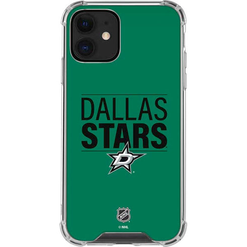 NHL Dallas Stars Lineup iPhone 12 Mini Clear Case