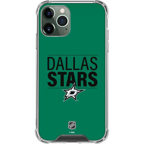 NHL Dallas Stars Lineup iPhone 12 Pro Clear Case