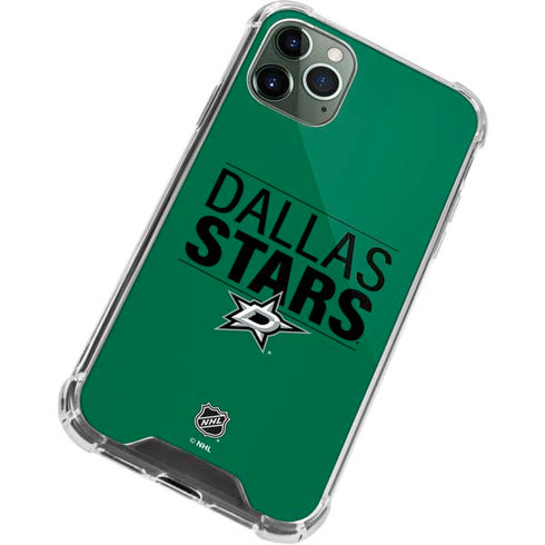 NHL Dallas Stars Lineup iPhone 12 Pro Clear Case